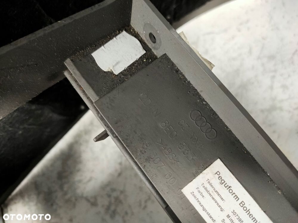 tunel środkowy audi a4 b6 szary 8e0863241 2-din - 7