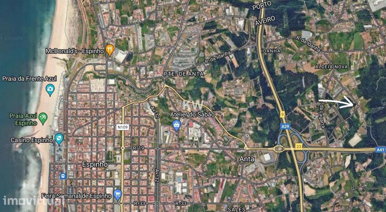 Oportunidade Única: Terreno para Construção em Anta, Espinho (38.5€/m2 - Grande imagem: 5/6