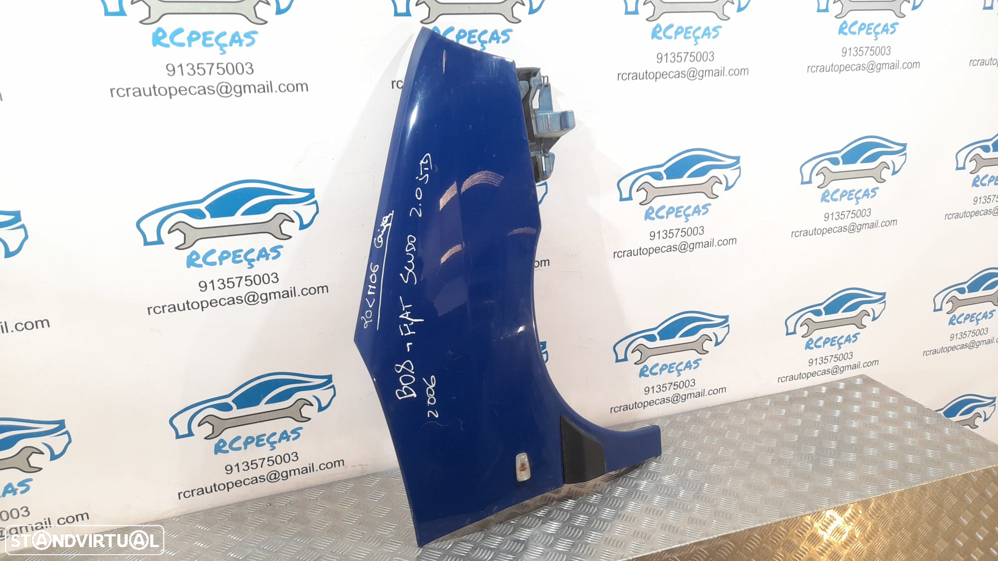 GUARDA-LAMAS DIREITO FIAT SCUDO I 1 MK1 220 9567247988 PEUGEOT EXPERT I 1 MK1 224 CITROEN JUMPY I 1 MK1 U6U GUARDA LAMAS GUARDALAMAS - 2