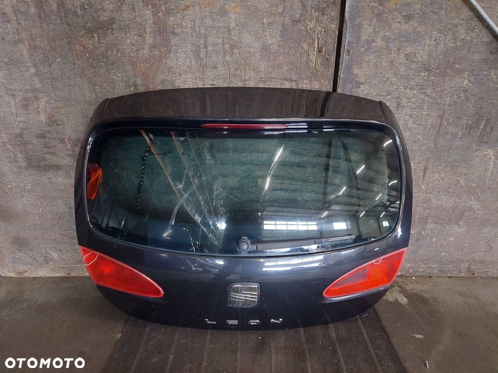 KOMPLETNY TYŁ KLAPA BAGAŻNIKA ZDERZAK TYŁ LAMPY SEAT LEON II LC9Z - 9