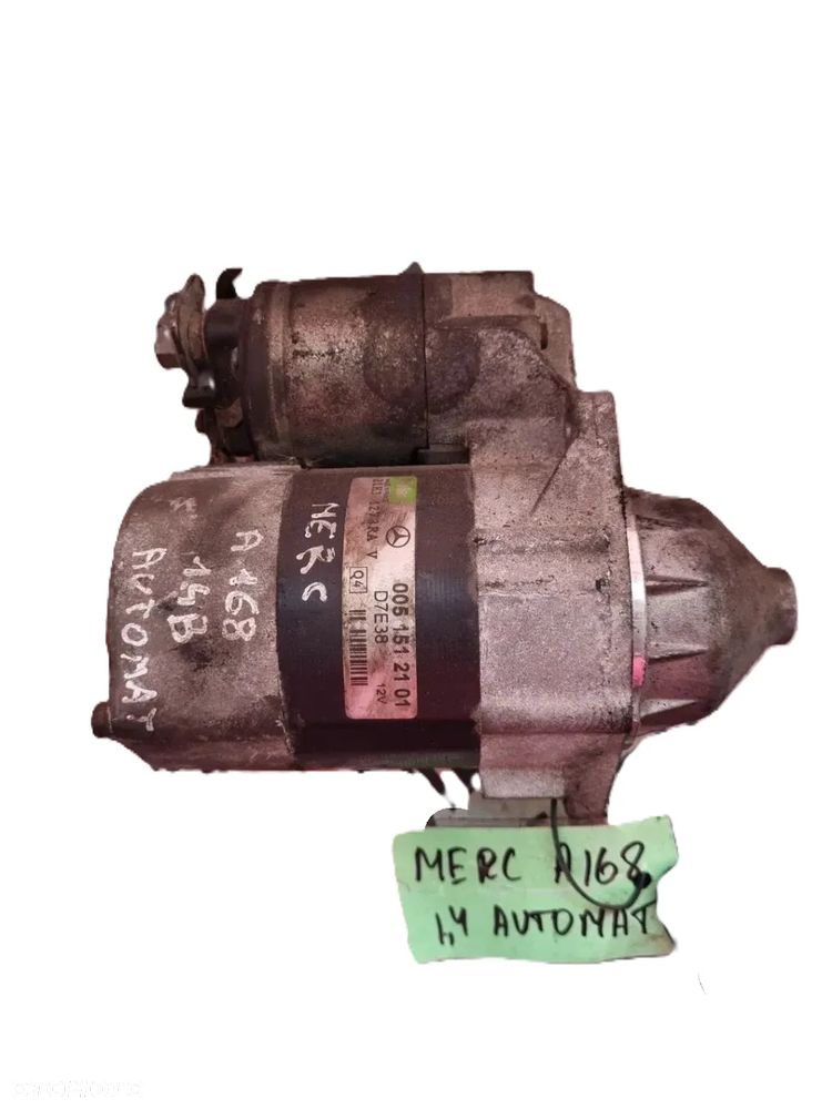 MERCEDES A-klas W168 97-04 r 1,4 l. AUTOMAT rozrusznik VALEO 0051512101 * - 1