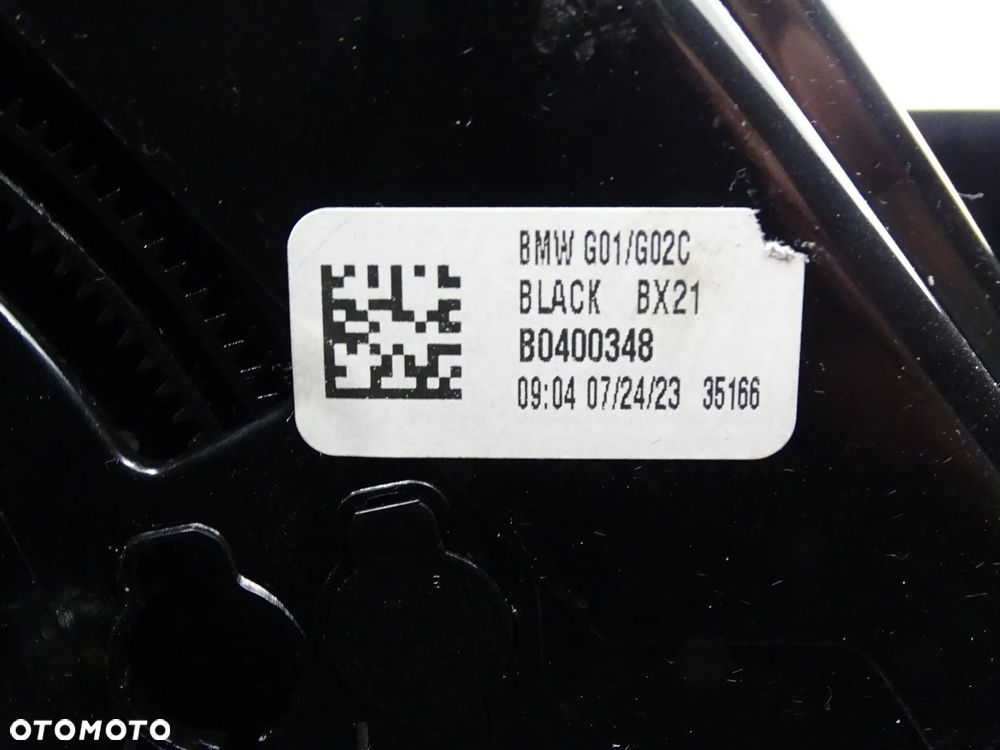BMW X3 G01 X4 G02 SCHOWEK DESKI ROZDZIELCZEJ KONSOLI CZARNY - 3