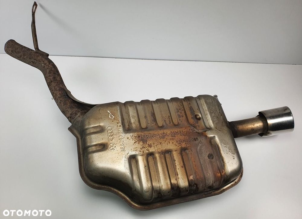 TŁUMIK KOŃCOWY PRAWY AUDI A4 B7 1.8 T 8E0253611DK - 3