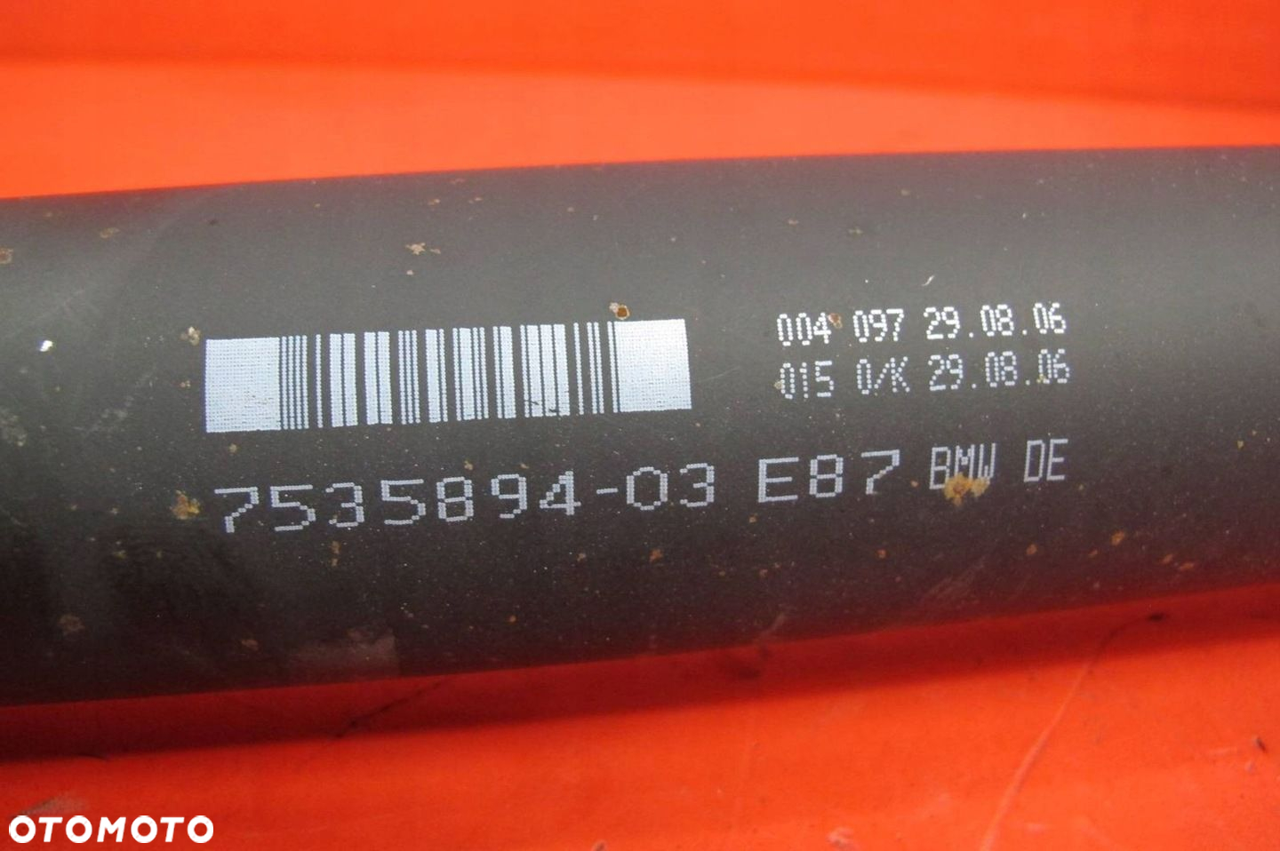 BMW 1 E87 E81 3.0 i N52B30A WAŁ NAPĘDOWY PĘDNY 7535894 - 7