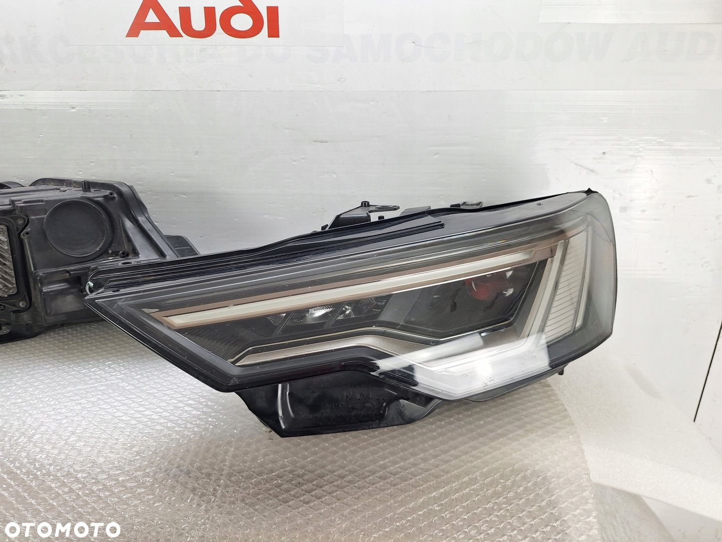 REFLEKTOR FULL LED AUDI A6 S6 C8 4K 4K0 2018-2024 0RYGINAŁ OE ASO KOMPLETNA - 2