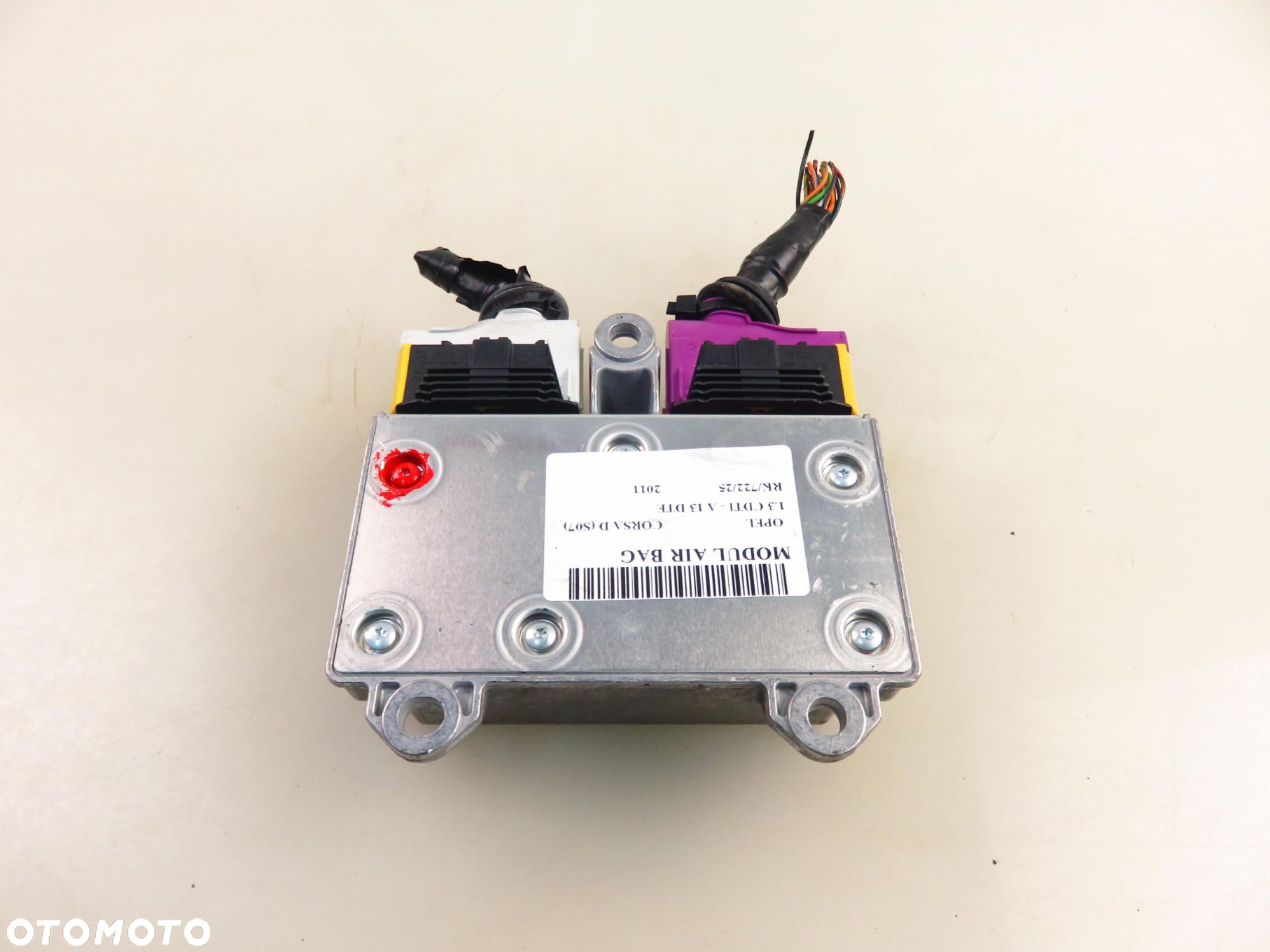 MODUŁ AIRBAG OPEL CORSA D (S07) 13283820 - 4