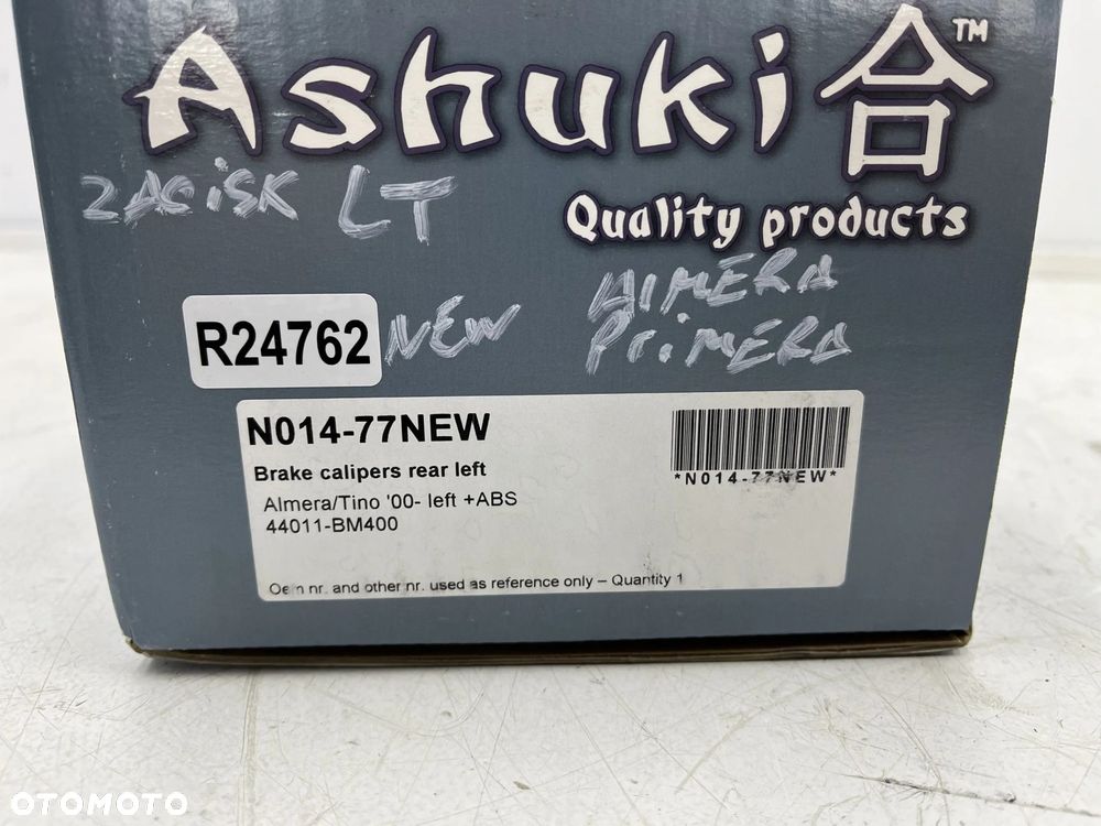 Zacisk hamulcowy Nissan Almera N16 Almera Tino Primera P11 96-06r. NOWY lewy tylny zacisk lewy tył - 6