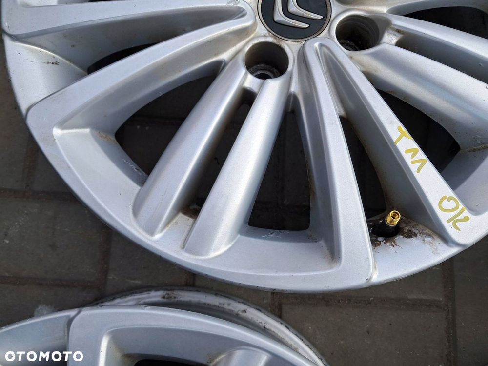 citroen c4 ii b7 felgi aluminiowe 16" 7" et29 4x108 9687802977 - 9