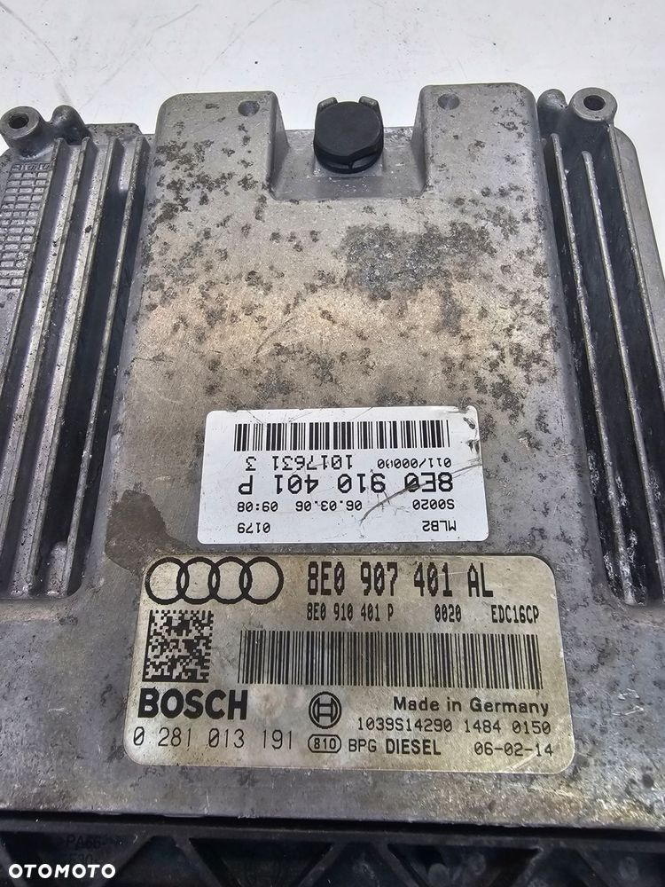 STEROWNIK KOMPUTER SILNIKA AUDI A4 B7 3.0 TDI 8E0907401AL 8E0910401P - 3