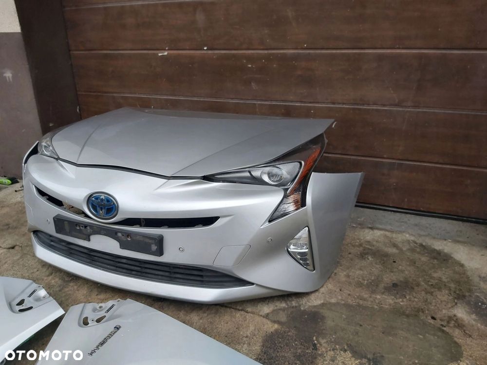 Toyota Prius IV 1,8 xw50 Kompletny przód zderzak maska błotnik lampa pas - 3