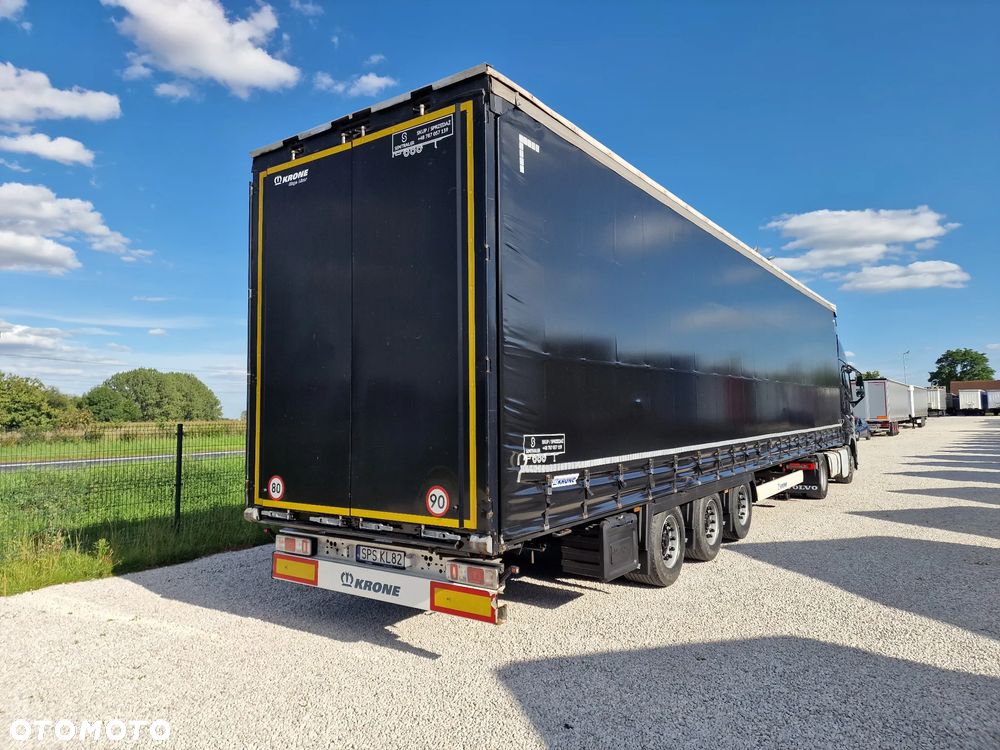 Krone Naczepa MEGA - BPW - OŚ PODNOSZONA - NOWE PLANDEKI - 2