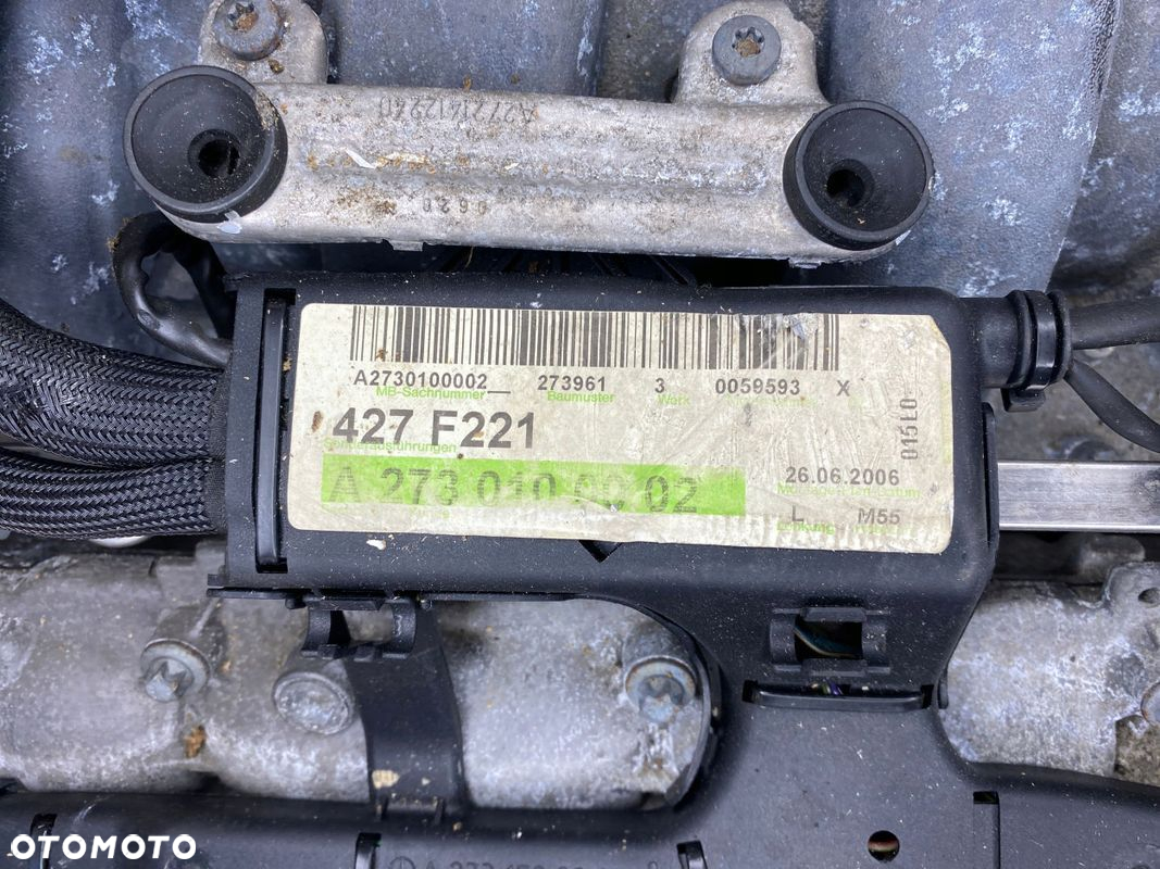 Mercedes S500 W221 Silnik kompletny 5,5 V8 M273 273961 - 3