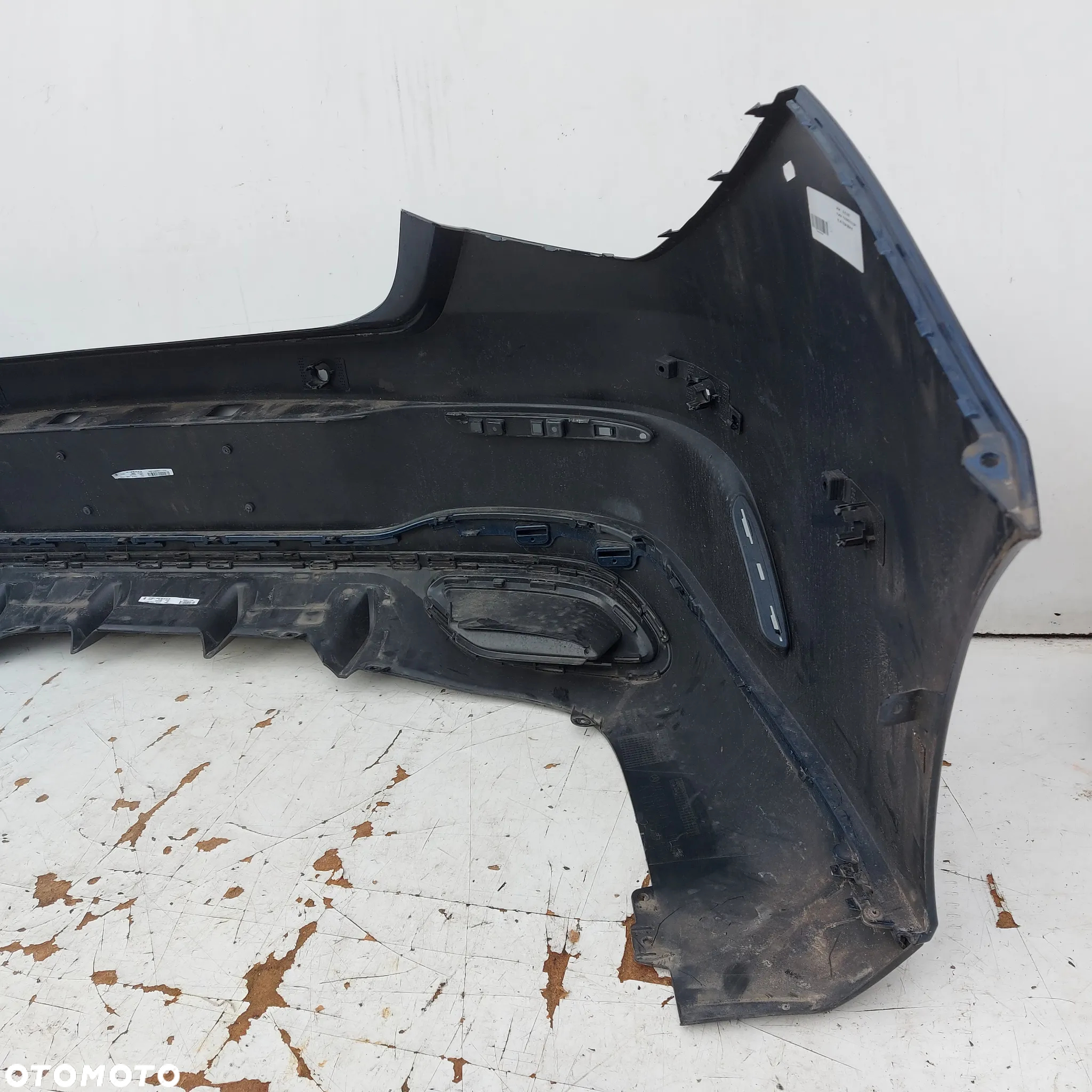 ZDERZAK TYL TYLNY PDC PTS AMG SPOILER MERCEDES CLA W118 ORYGINAL DEMONTAZ 1188850302 - 7