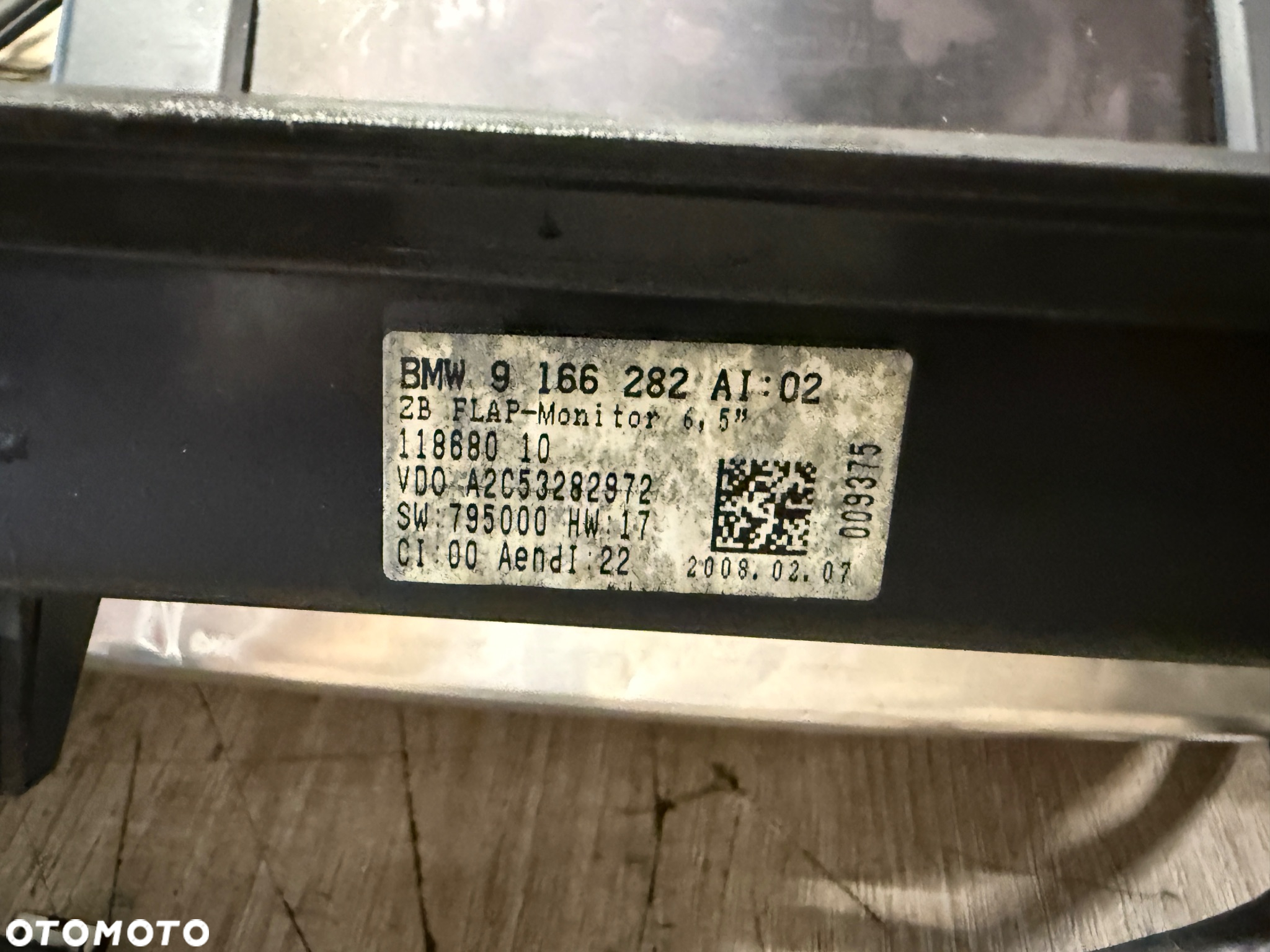 Wyświetlacz winda e87 e81 e82 e88 Seria 1 Monitor Super Stan ! - 3