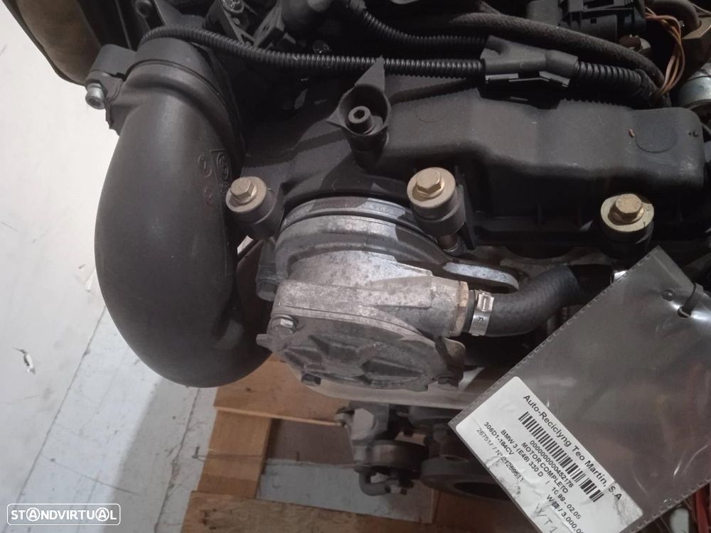 MOTOR COMPLETO BMW 3 1999 -306D1 - 7