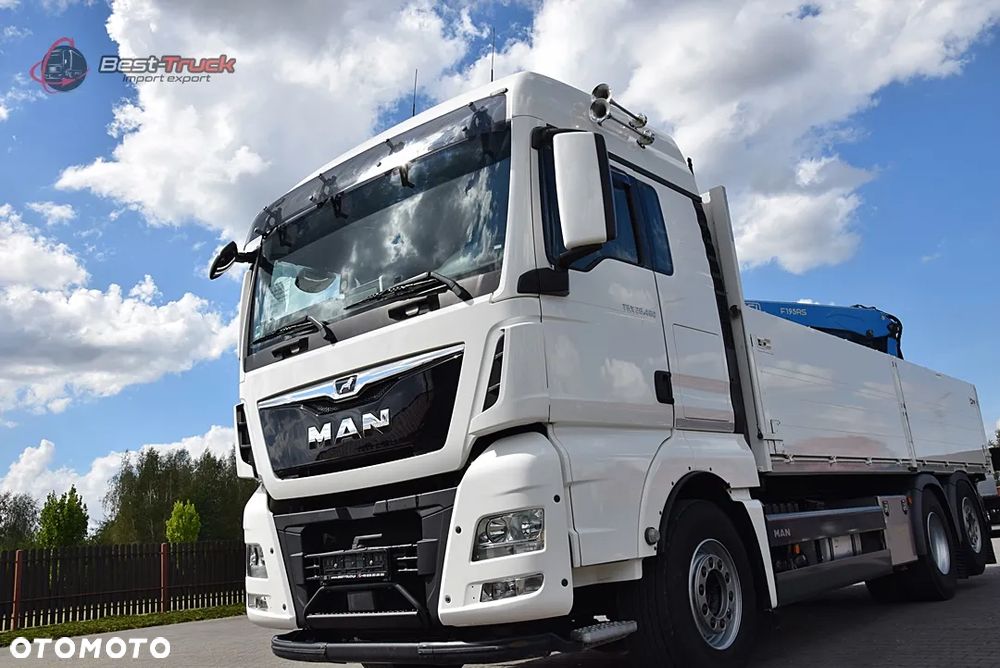 MAN TGX 26.460 // 6X2 // HDS FASSI F195AS22 // 6XPODUSZKA // OŚ SKRĘTNA // RETARDER - 28