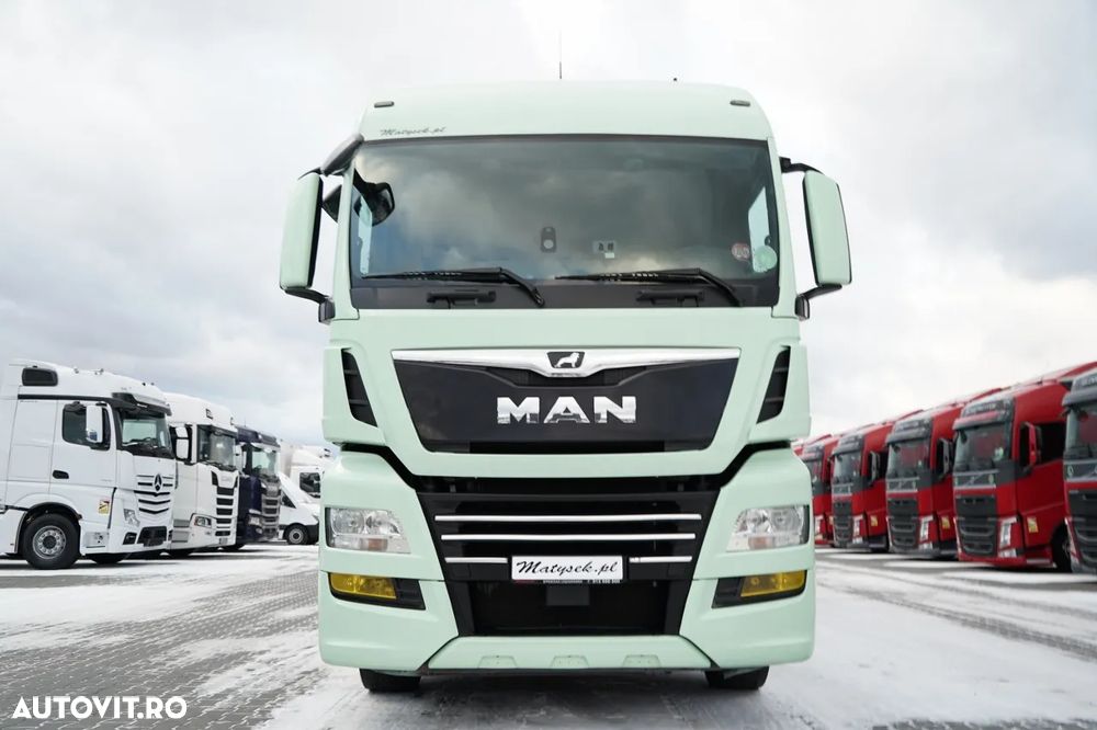MAN TGX 26.460 / REMORCA TANDEM / 120 M3 / I-PARK COOL / PUNTE RIDICATĂ / PUNTE DIRECȚIE / + REMORCA FRUEHAUF / PUNTE SAF - 7