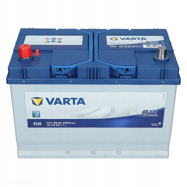 AKUMULATOR VARTA BLUE DYNAMIC 95AH 830A G8 L - 2