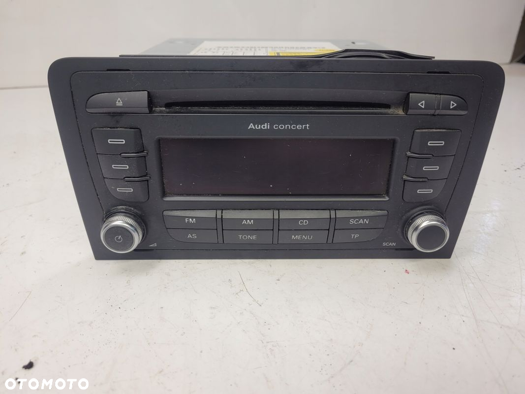 RADIO CD CONCERT AUDI A3 8P LIFT 2 DIN 8P0035186S - 2