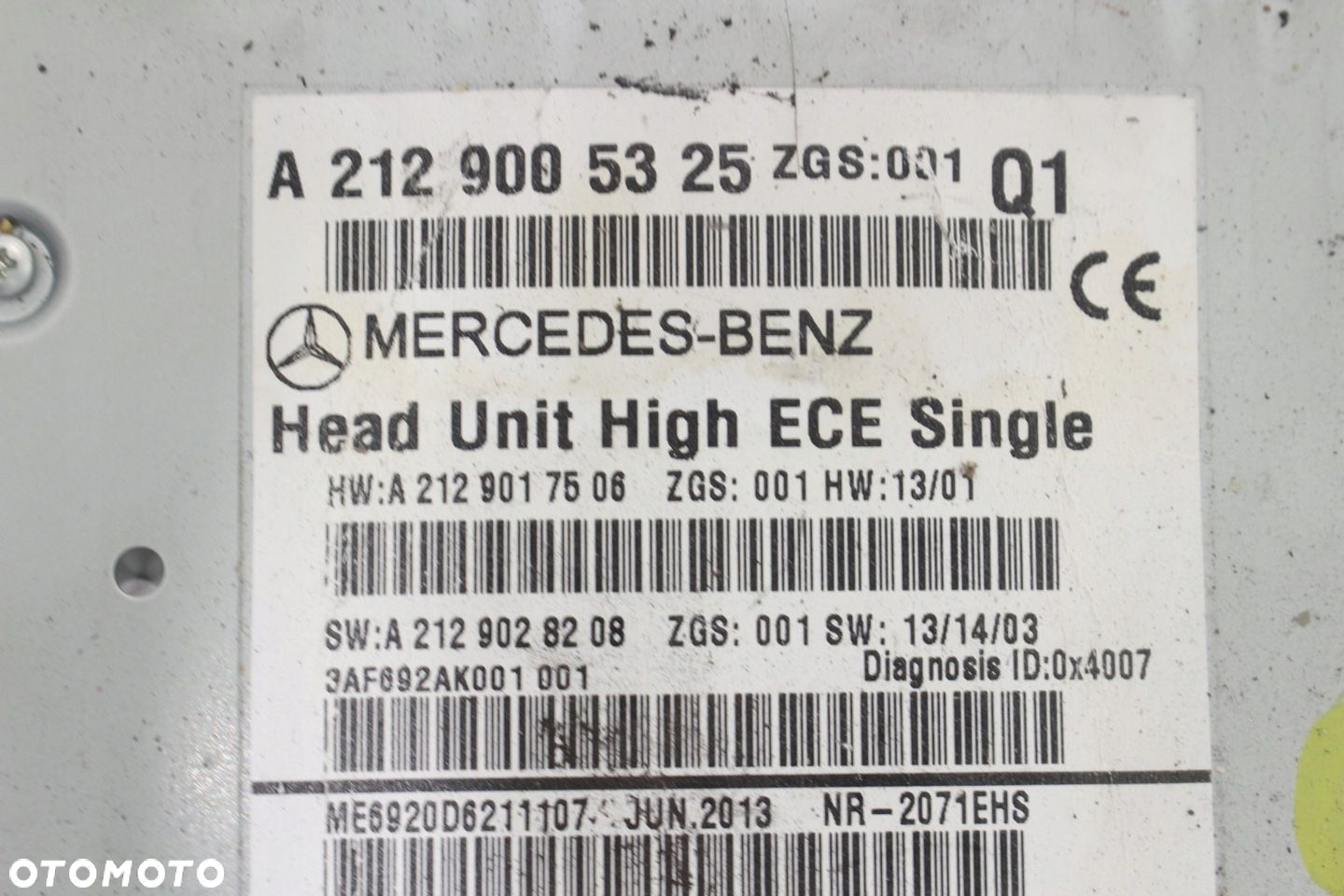 Radio Nawigacja 2129005325 Mercedes E-klasa W212 Lift - 5