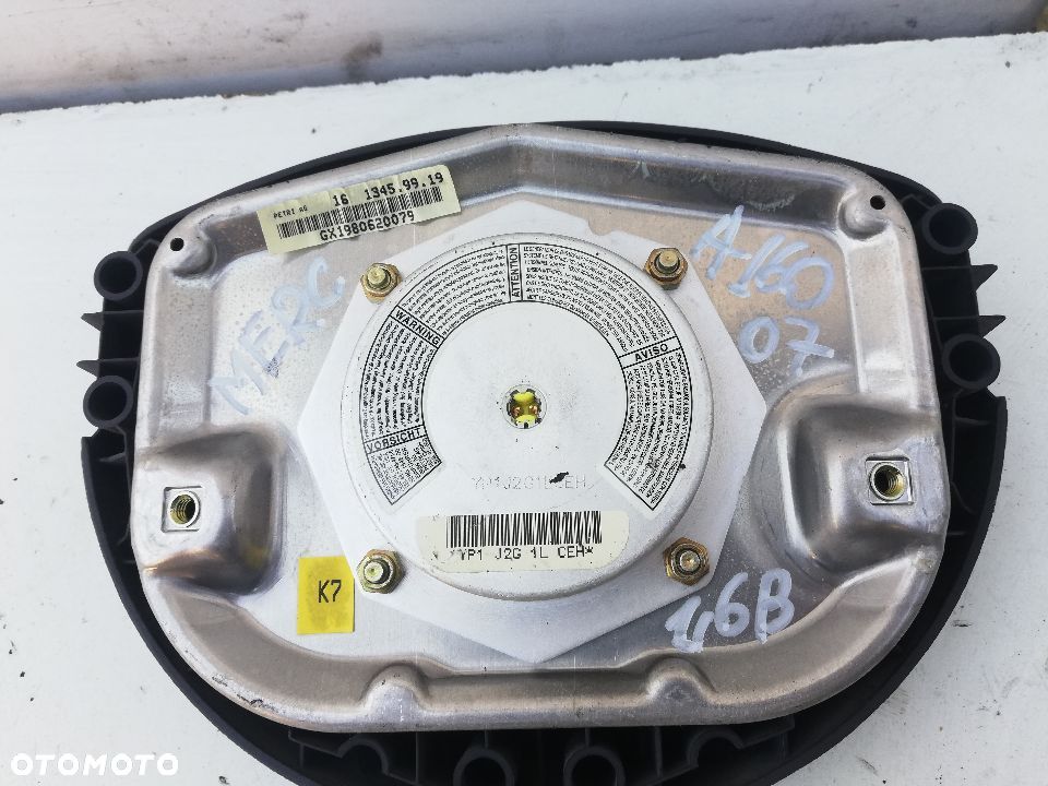 PODUSZKA AIR BAG KIEROWCY KIEROWNICY MERCEDES A KLASA W168 - 3