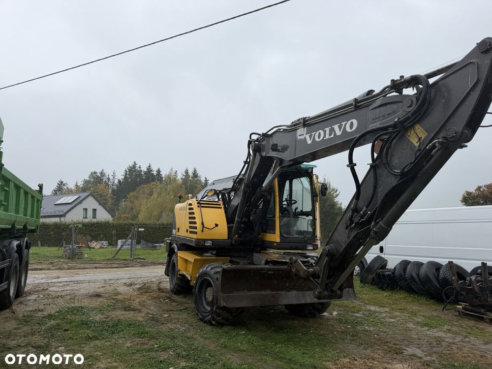 Volvo EW160B rotator 2 łyżki rototilt - 16