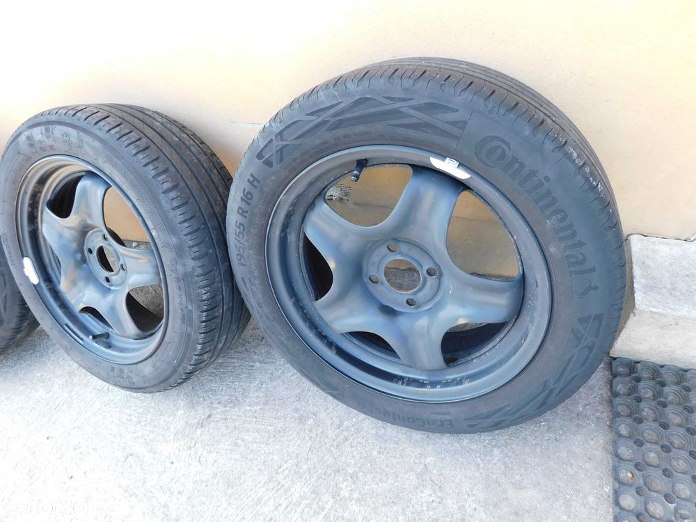 Kola Felgi Stalowe 16 Z Oponami Renault Clio V Komplet 3 Sztuki - 3