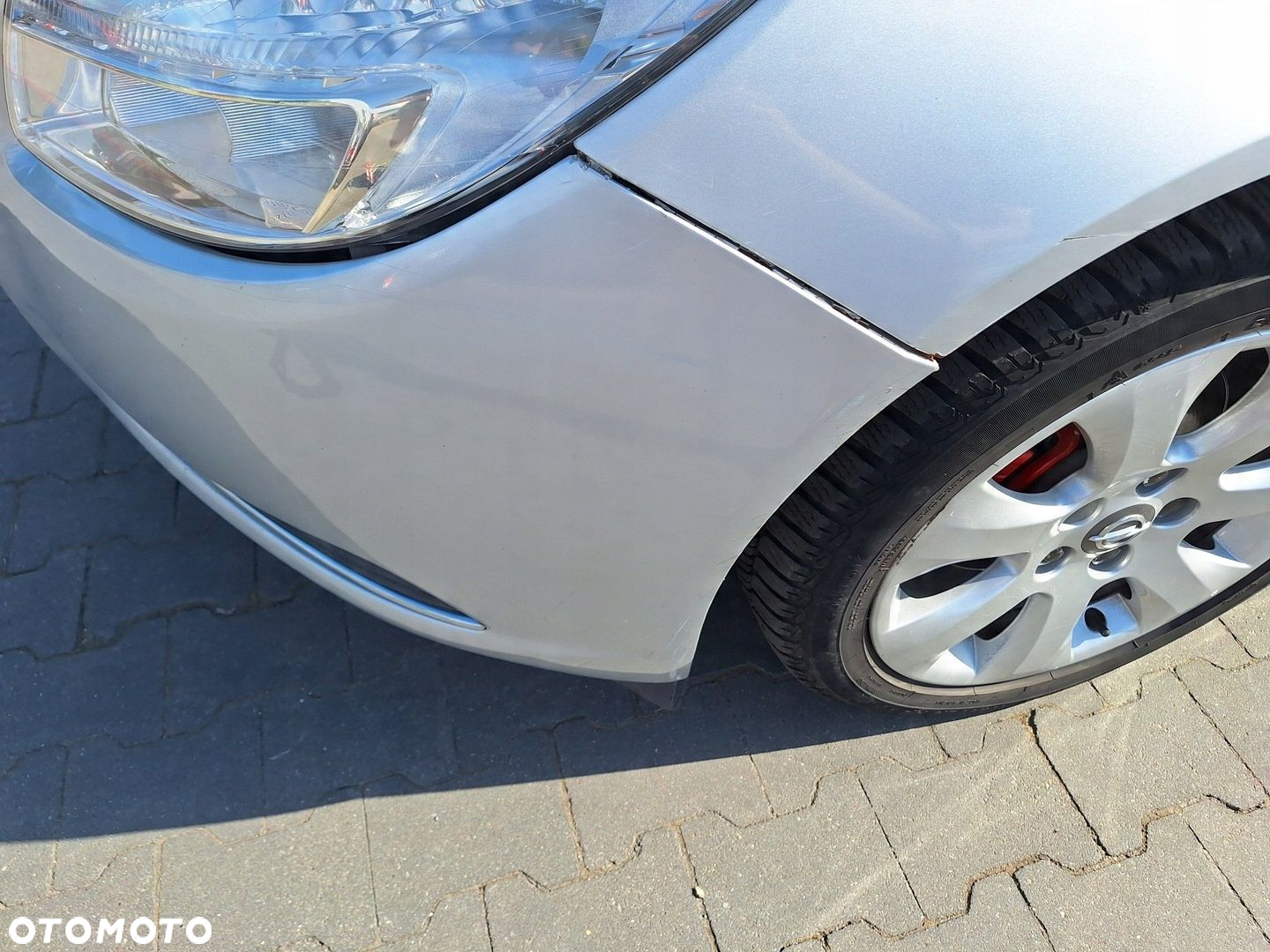OPEL Vauxhall INSIGNIA A G09 Z176 ZDERZAK PRZÓD MASKA BŁOTNIK LAMPA 08-13 - 5