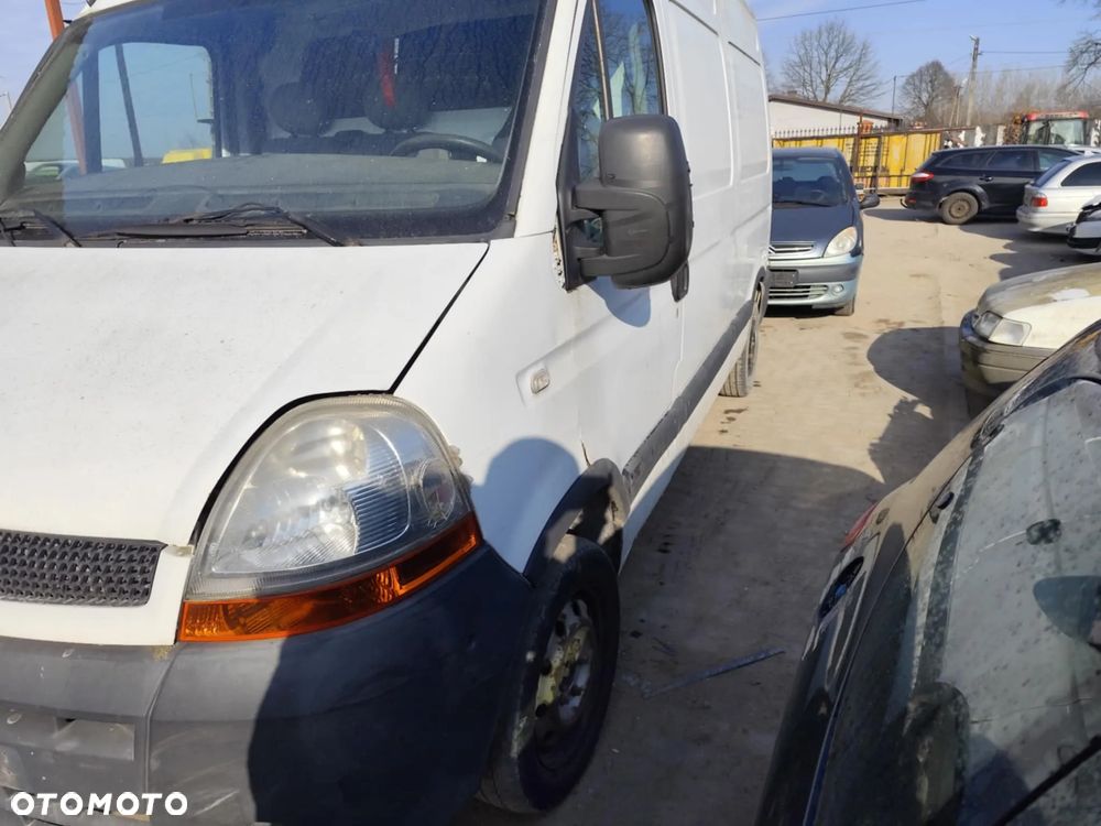 renault master II lift silnik 2.5 dci skrzynia sanki belka przód tył wahacz zacisk zwrotnica - 2