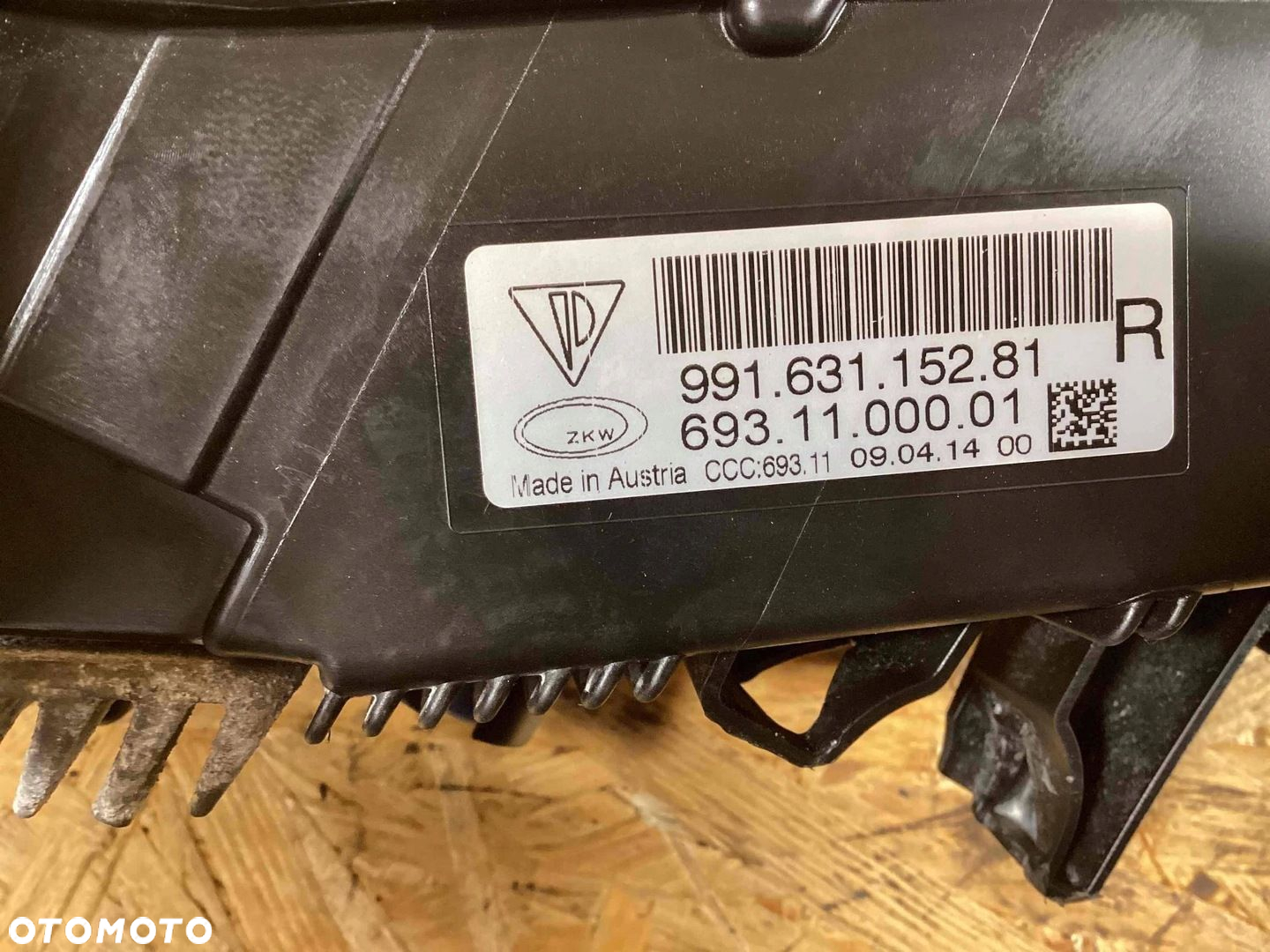 PORSCHE 911 991 CAYMAN BOXSTER 981 11-16 KIERUNKOWSKAZ KOMPLET 99163115702 - 10
