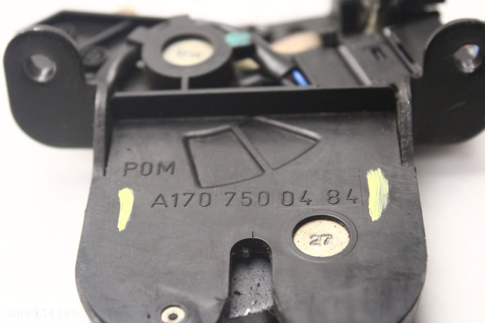 mercedes slk r170 lift 00r- zamek klapy bagażnika tył tylny a1707500484 - 5