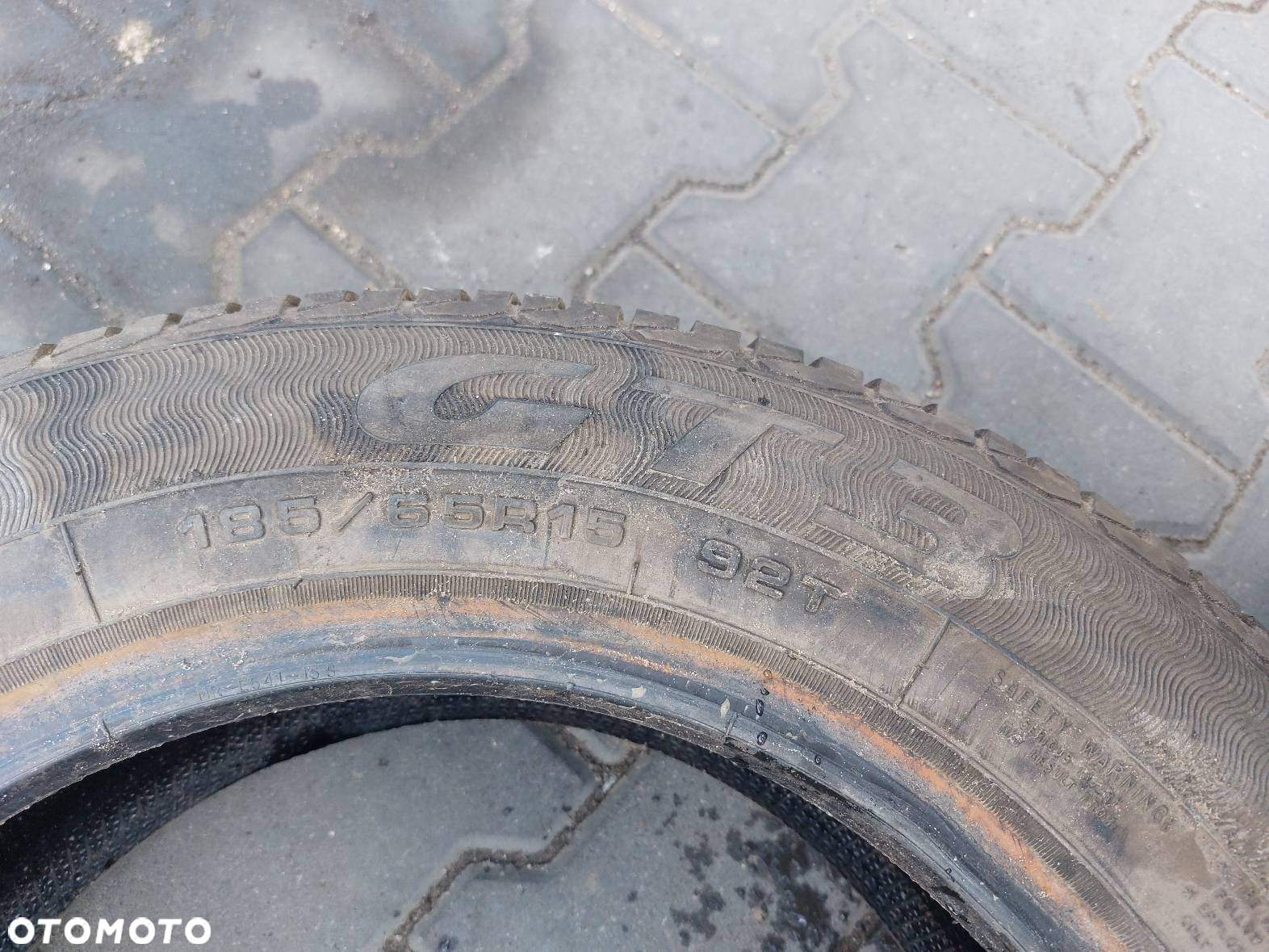 OPONA LETNIA 1 SZT 185/65R15 GOODYEAR GT3 2009r LOGAN MCV I - 5