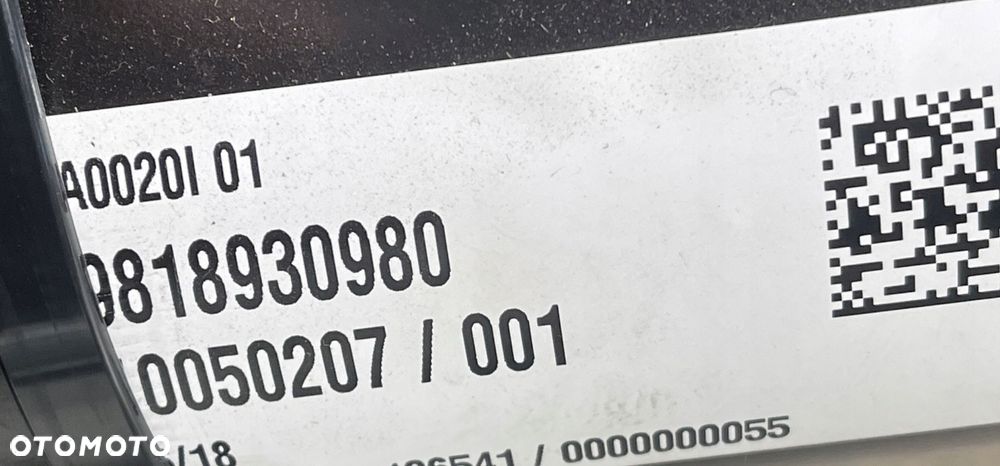 NOWY ORYGINALNY HAK HOLOWNICZY PEUGEOT 508 II KOMBI 9818930980 - 8