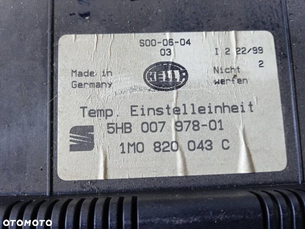 PANEL NAWIEWU KLIMATYZACJI SEAT TOLEDO 2 1M0820043C - 3