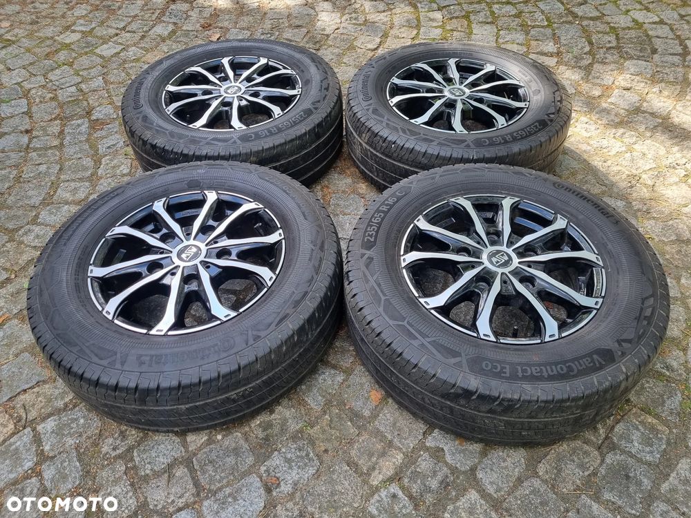 Koła Felgi aluminowe 16 OZ MSW 48 VAN/ opony letnie Continental Van Contact Eco 235/65/16C Ford Kamper Bus - 5