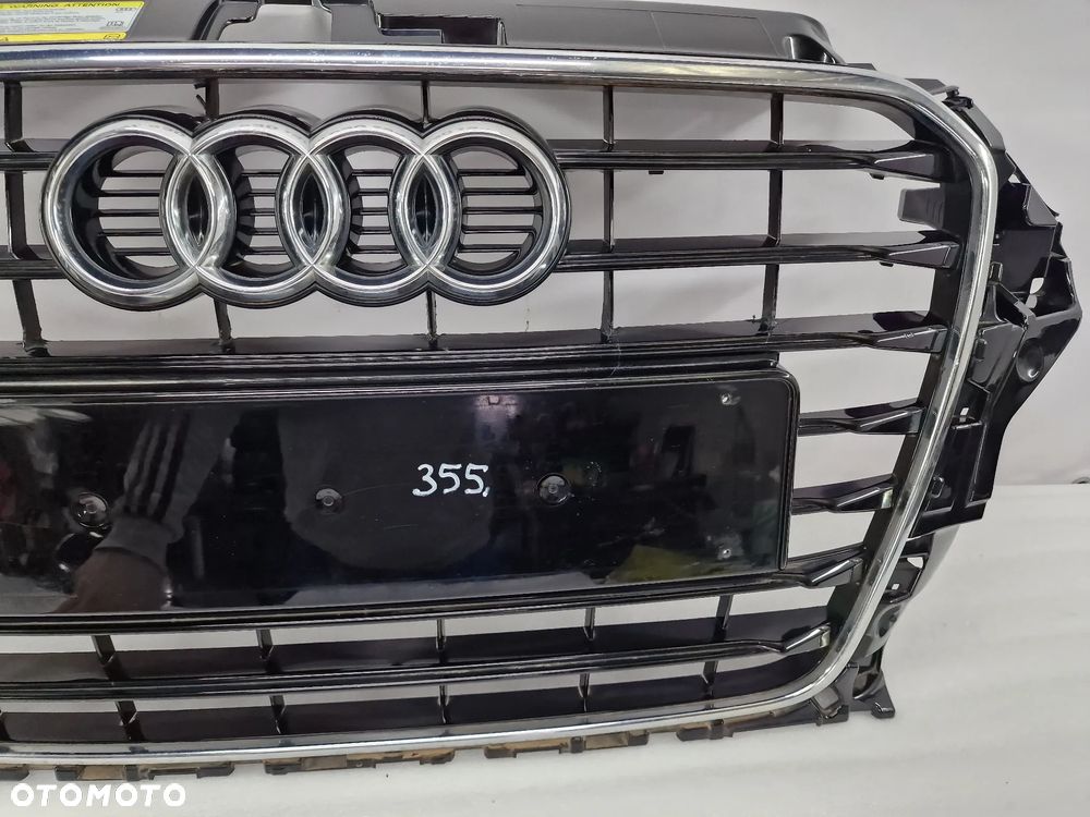 AUDI A3 8V / 8V3 / S3 12- ATRAPA / GRILL PRZEDNI PRZÓD NA WYSOKI POŁYSK , NR 8V3853651 , NR AUKCJI GL355 - 5