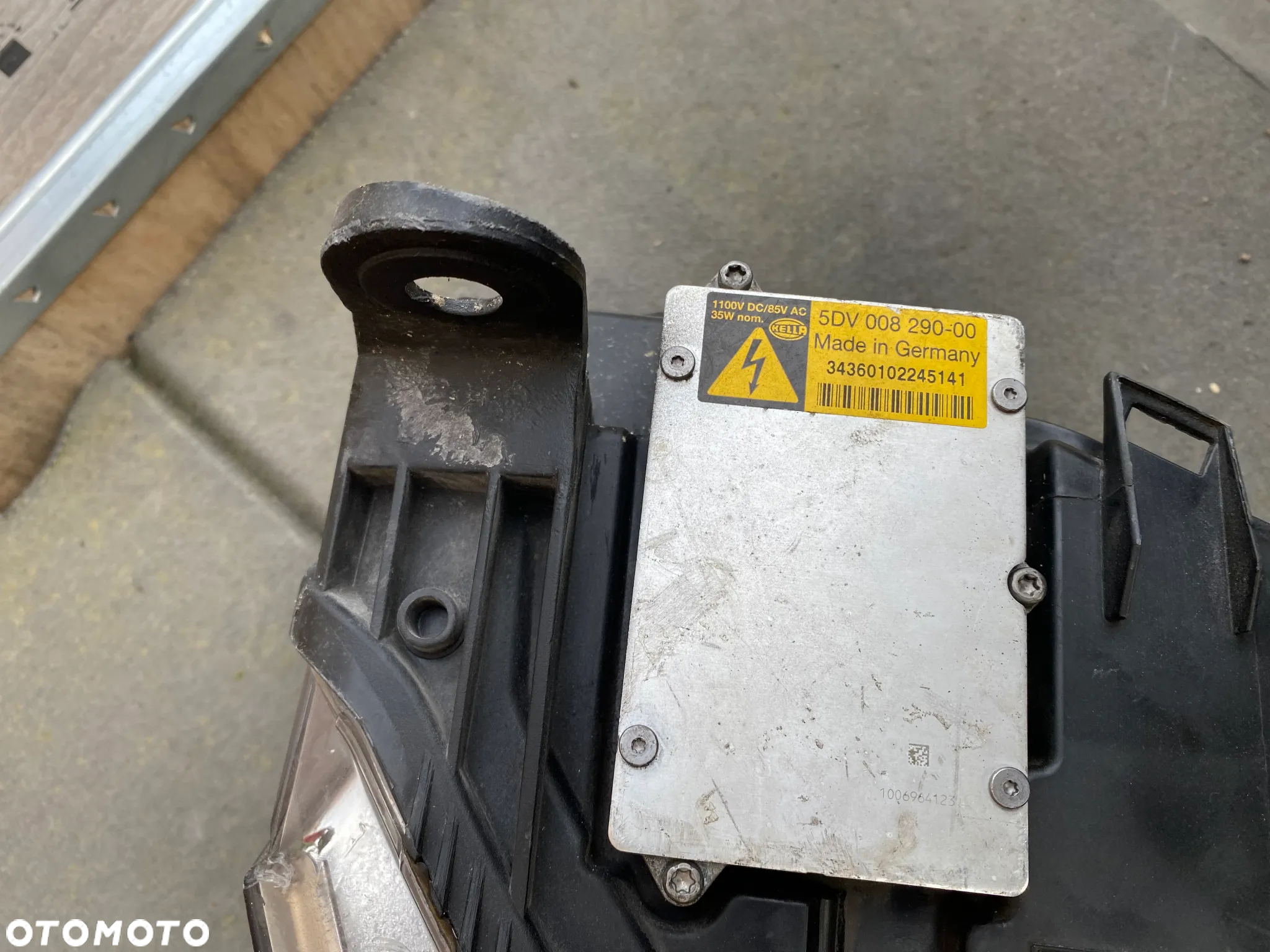 lampa audi a6 C6 bi xenon nieskrętny eu lewa - 6