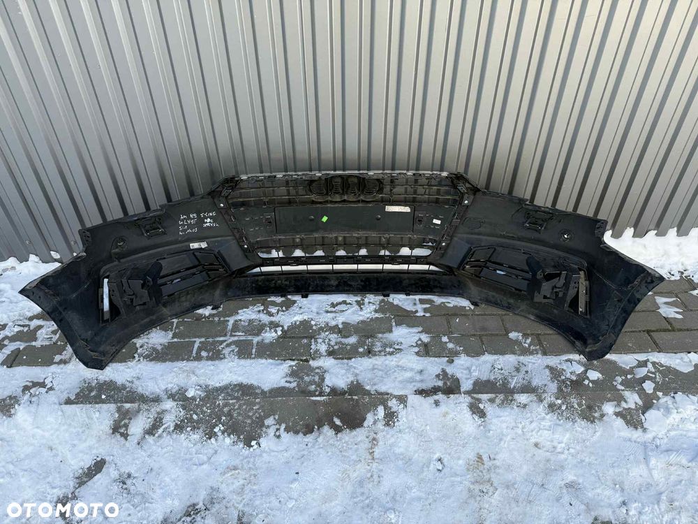 Audi A4 B9 8W S Line Zderzak Przód Przedni PDC. Sprysk. 15-19 LY9T - 6