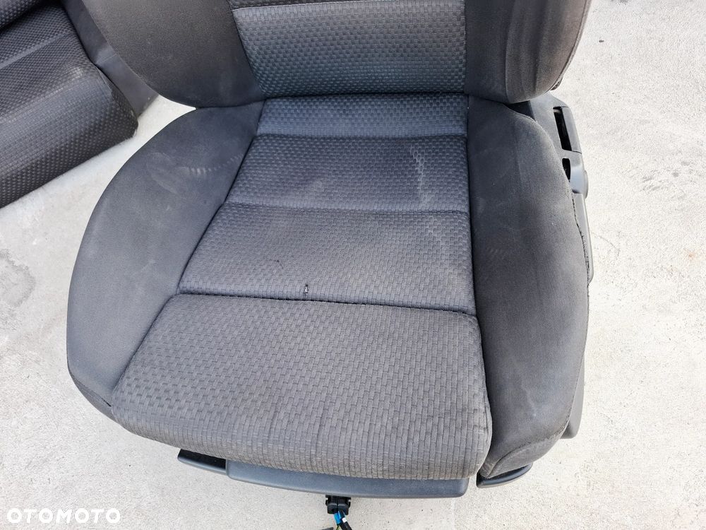 Fotele Siedzenia Kanapa Oparcie Welur Komplet Audi A6 C6 - 3