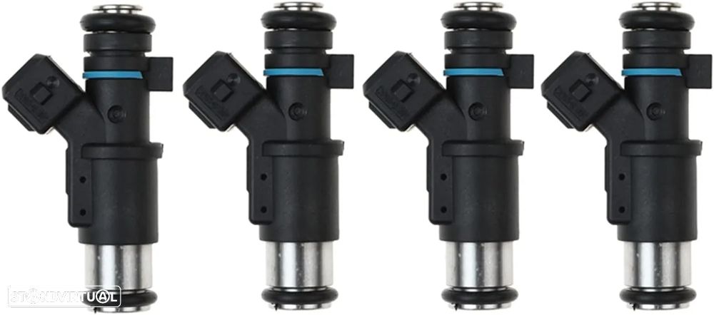 injector injectores citroen / peugeot (1.4 gasolina) (novos) - 1