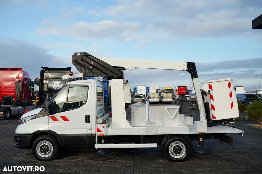 Iveco DAILY 35-140 / AERIAL / KLUBB K26 BASIC LIFT / 4 STABILIZATOARE / MANUAL / 2020 R - 9