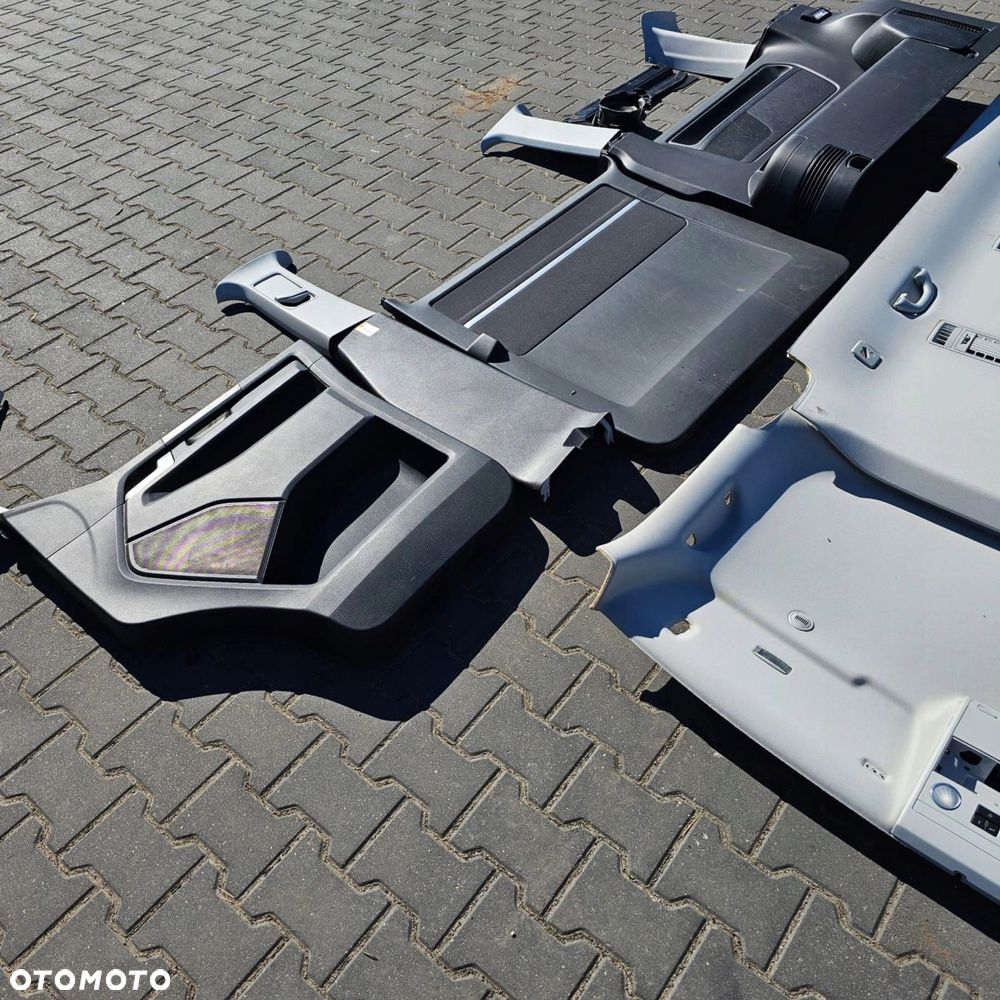 VW T6 MULTIVAN wnętrze podsufitka tapicerka słupek 1drzwi KOMPLET - 5