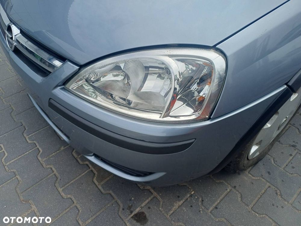 KOMPLETNY PRZÓD OPEL CORSA C LIFT Z163 MASKA ZDERZAK BŁOTNIKI LAMPY - 6