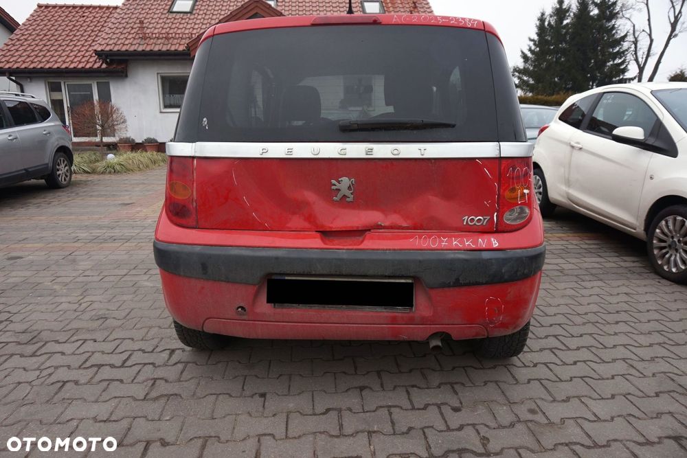 PEUGEOT 1007  2005 KKNB 1.4 16V TU3A 75KM 20CP14 CZERWONY na części - 4