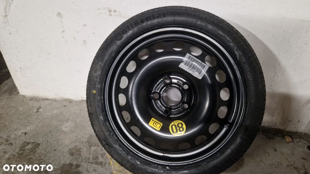 OPEL ASTRA J ZAFIRA C KOŁO DOJAZDOWE 5x105 16 ET 25 - 1