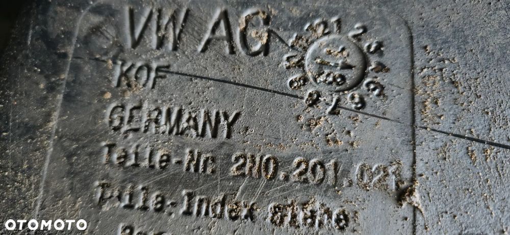 Zbiornik paliwa bak Vw Crafter II Man Tge 2N0201021 - 2