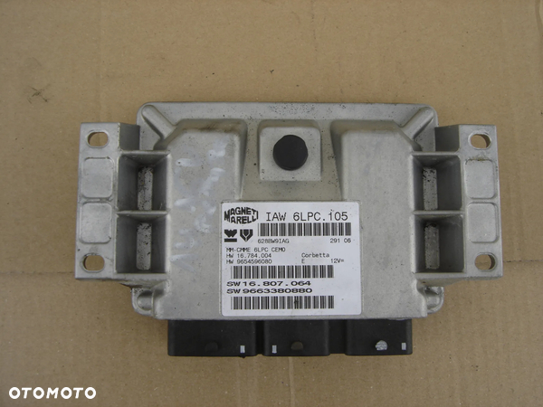 1.4 16V sterownik silnika P207,C3