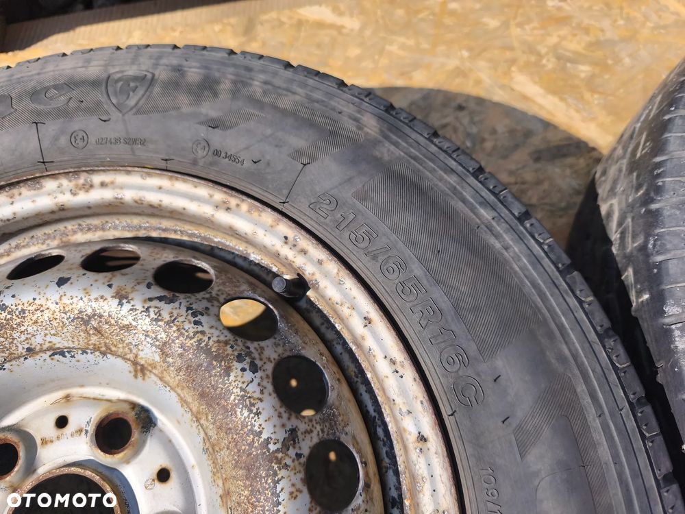 FELGI STALOWE OPONY KOŁA 5X120 16 CALI 215/65R16C VOLKSWAGEN TRANSPORTER T5 - 6