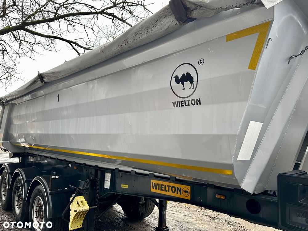 Wielton WYWROTKA NW-3 28m3 HARDOX OSIE SAF OŚ PODNOSZONA PLANDEKA WAGA:5200kg 2015r STAN IDEALNY - 3