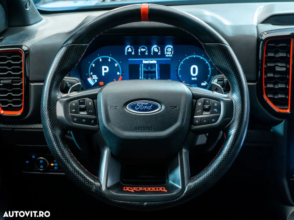 Ford Ranger Pick-Up 3.0 EcoBoost 288 CP 4x4 Cabina Dubla Raptor Aut. - 39